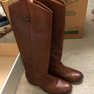 Melissa button Frye boots